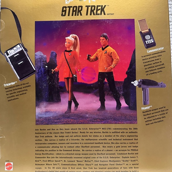 Star Trek Barbie & Ken - Picture 2 of 3